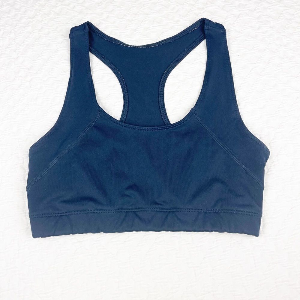 Racerback Sports Bra Blue Small bcg
